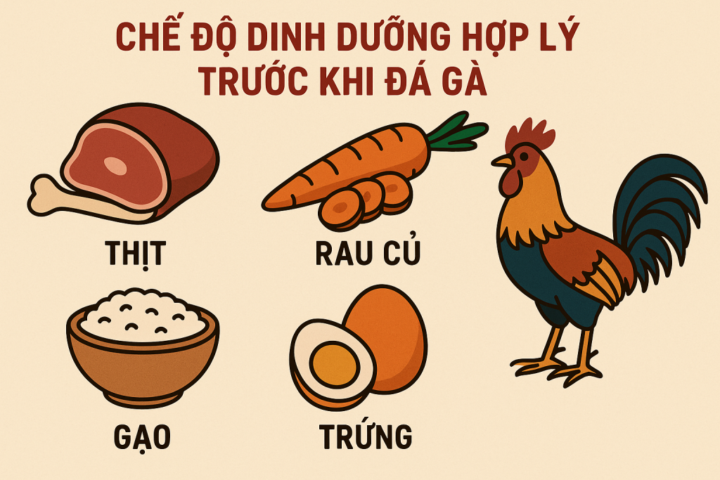 Việc chăm sóc gà chọi trước khi đi đá đóng vai trò quan trọng giúp chiến kê đạt được phong độ tốt nhất. Nếu không có chế độ nuôi dưỡng hợp lý,
